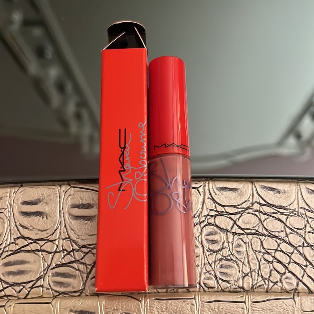 NIB! Mac Cosmetics Sharon Osbourne Lipglass Lip Gloss.